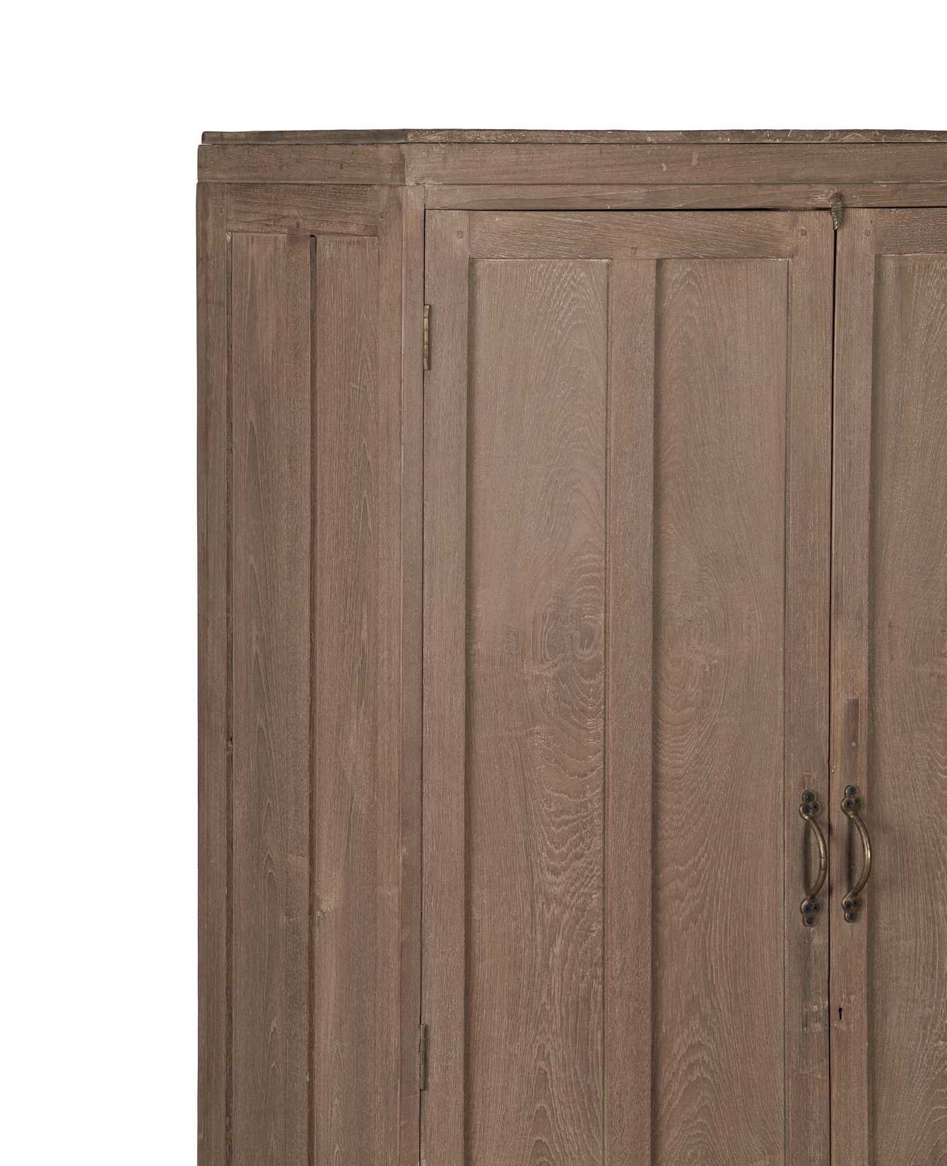 Vintage Wood Cabinet - Stained from India made of Teak Wood