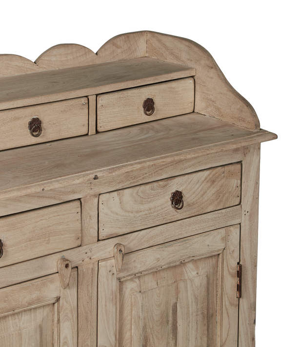 Wood Sideboard - Bleached