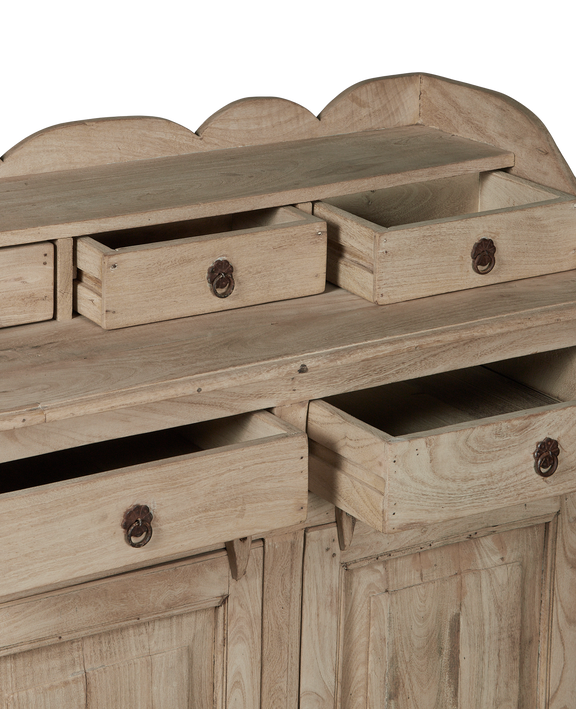 Wood Sideboard - Bleached