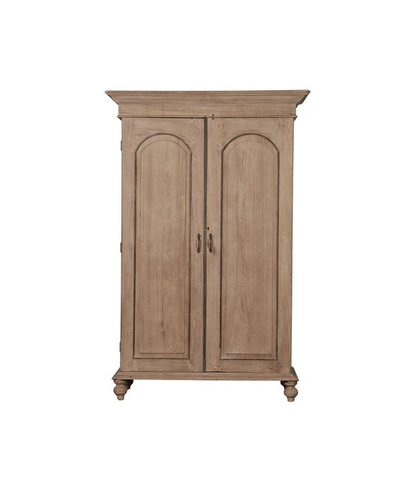 Wood Cabinet - Bleached