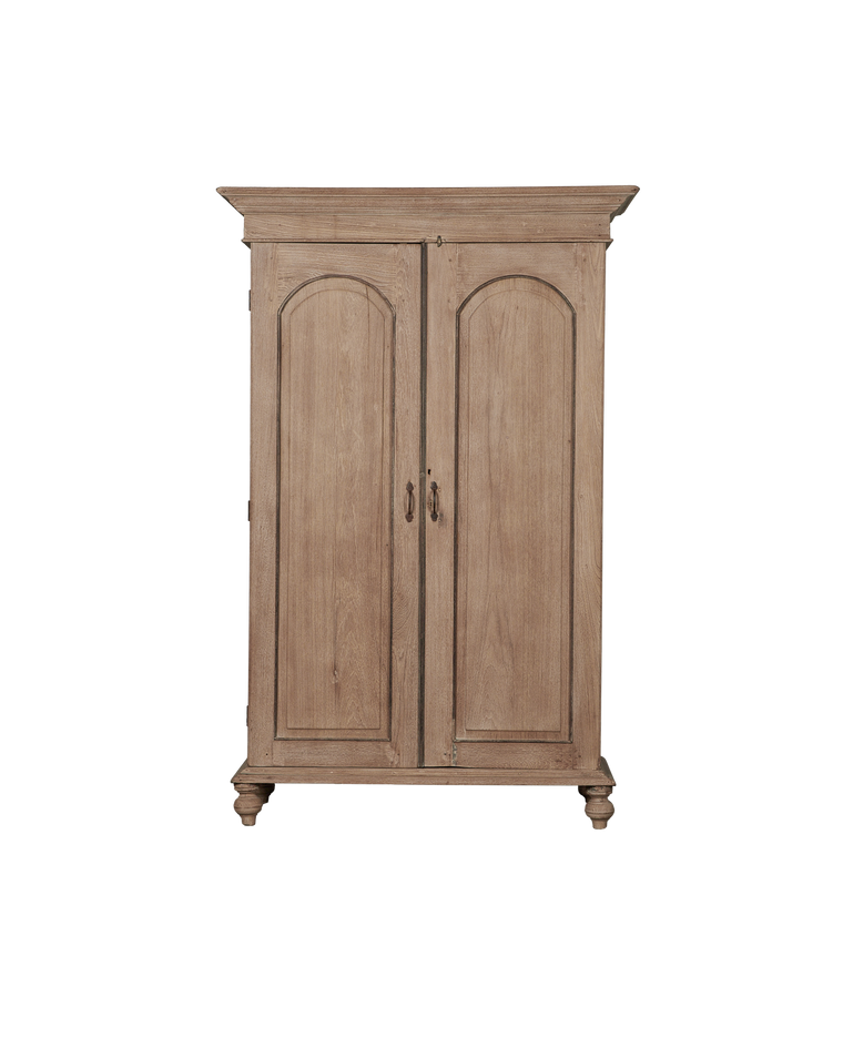 Wood Cabinet - Bleached