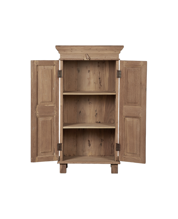 Wood Cabinet - Bleached