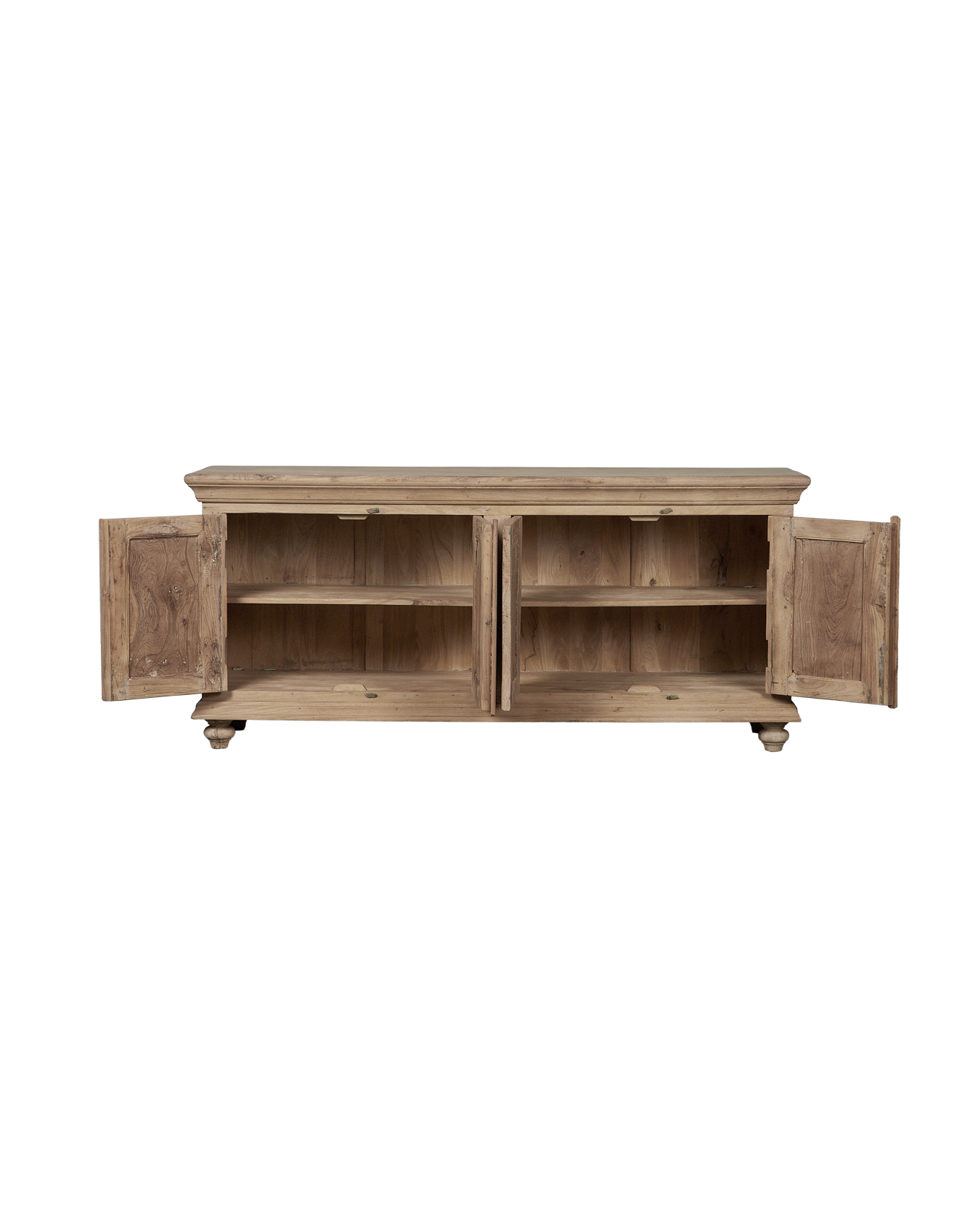 Vintage Wood Sideboard - Bleached from India made of Mango Wood