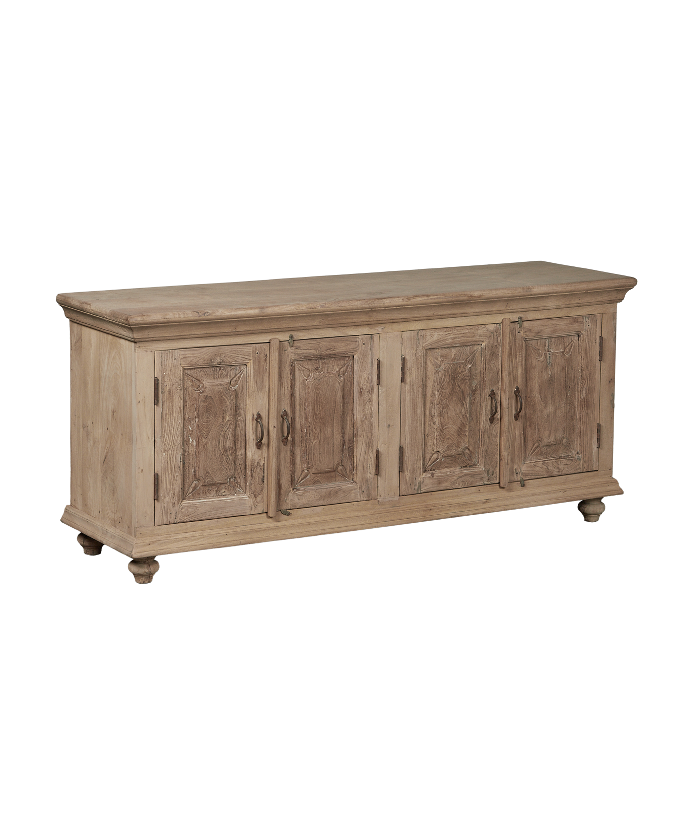 Vintage Wood Sideboard - Bleached from India made of Mango Wood