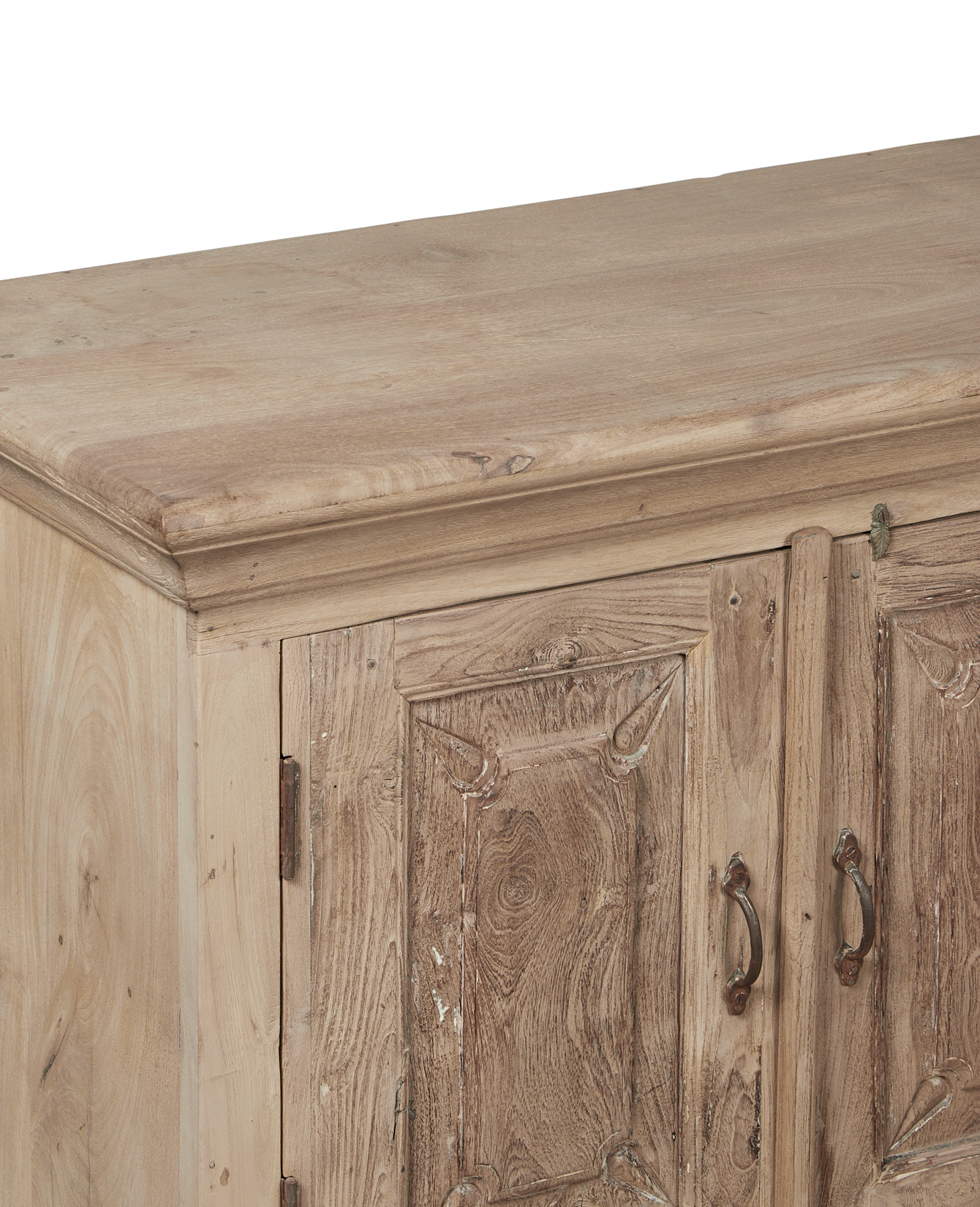 Vintage Wood Sideboard - Bleached from India made of Mango Wood