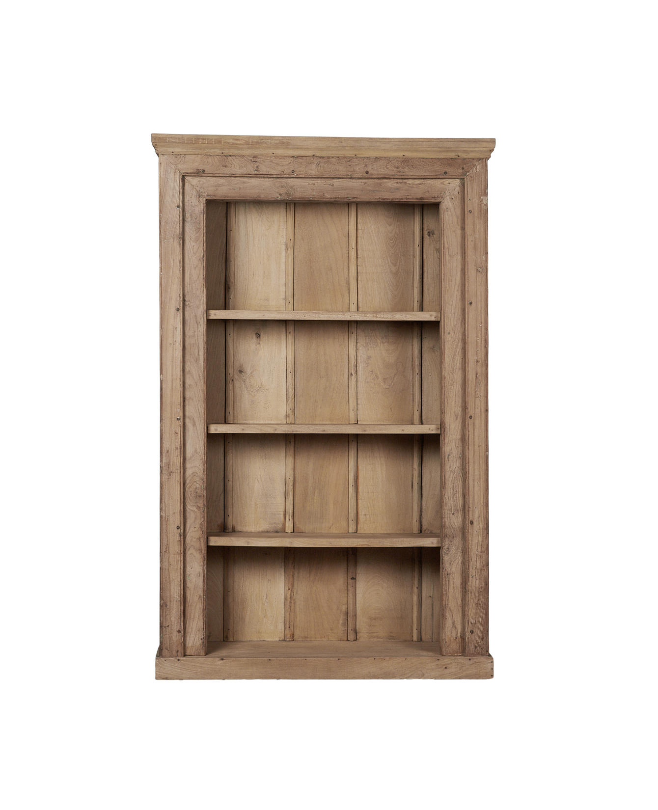 Vintage Wood Bookshelf - Bleached from India made of Mango Wood