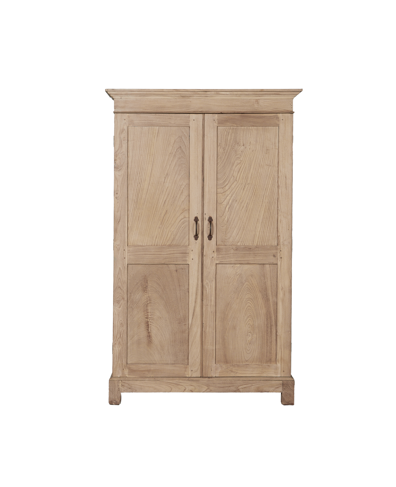 Vintage Wood Cabinet - Bleached from India made of Teak Wood