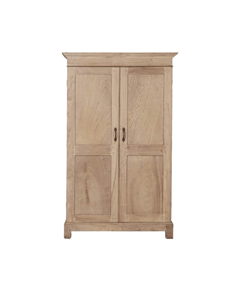 Wood Cabinet - Bleached