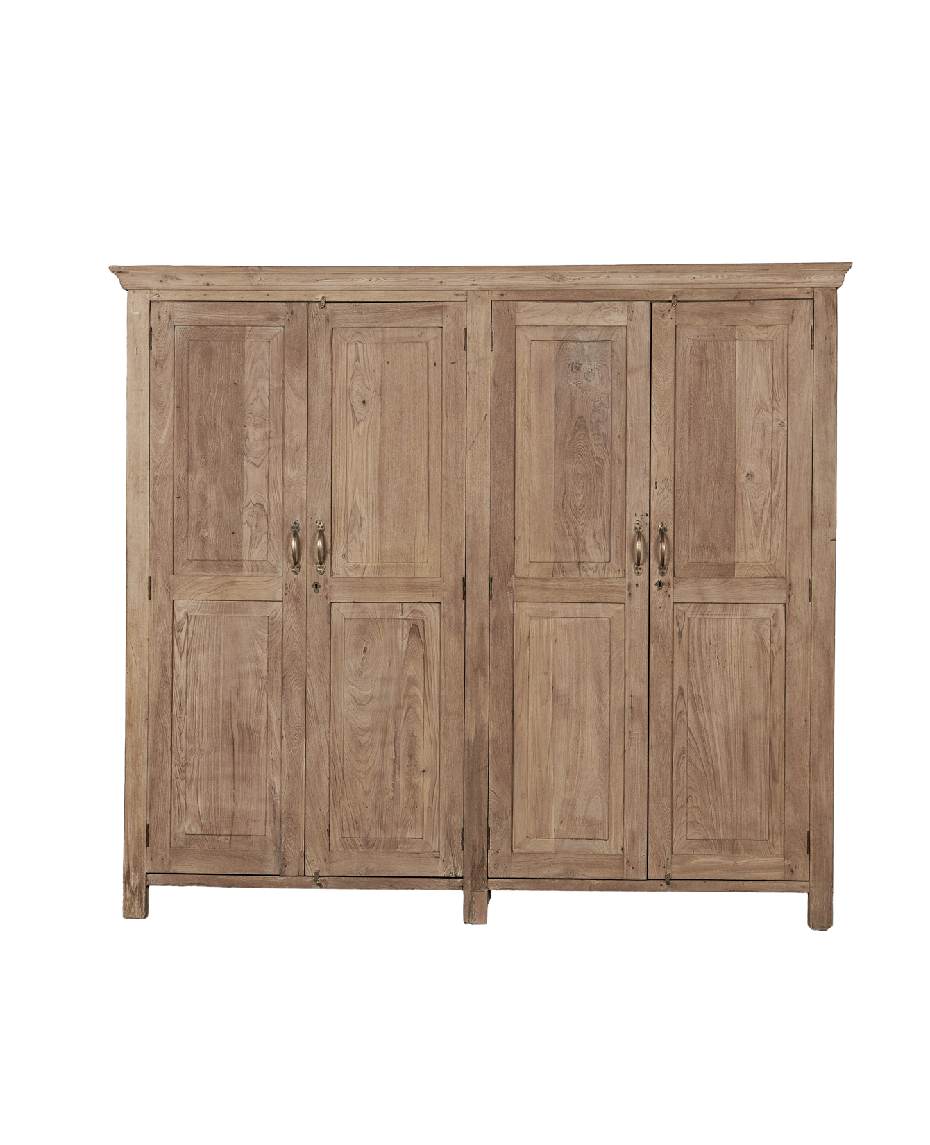 Vintage Wood Cabinet - Bleached from India made of Mango Wood