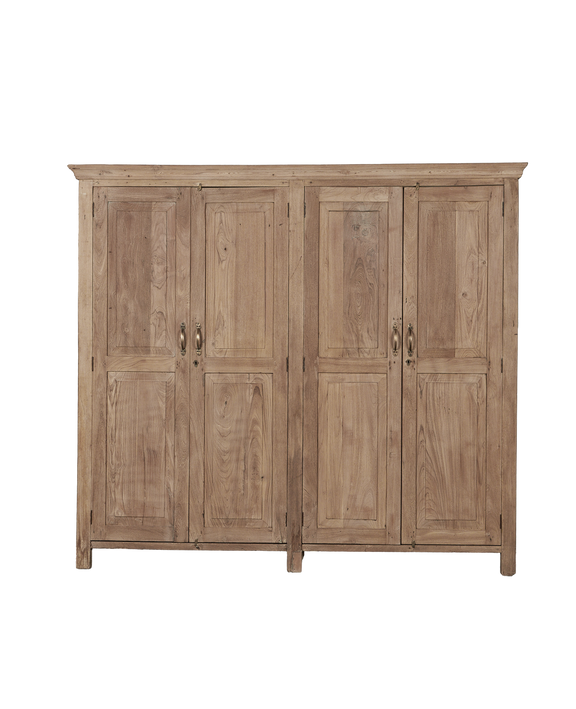 Wood Cabinet - Bleached