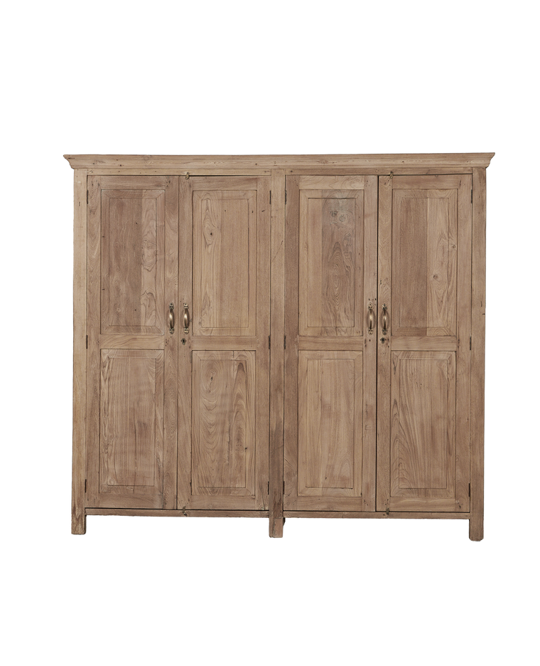 Wood Cabinet - Bleached
