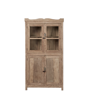 Glass Cabinet - Bleached