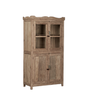 Glass Cabinet - Bleached