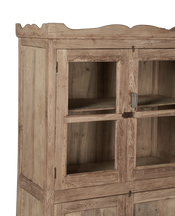 Glass Cabinet - Bleached