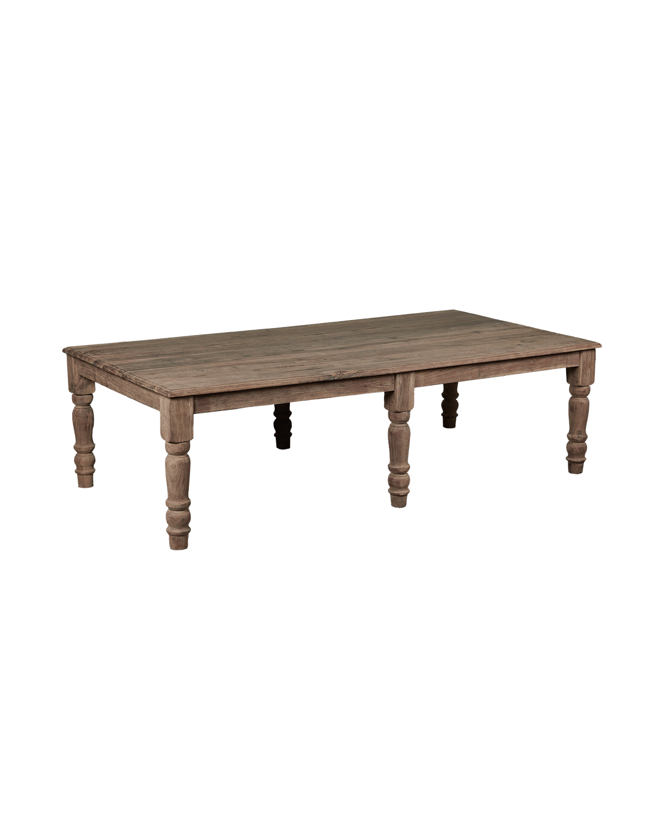 Vintage Wood Dining Table from India made of Acacia Wood
