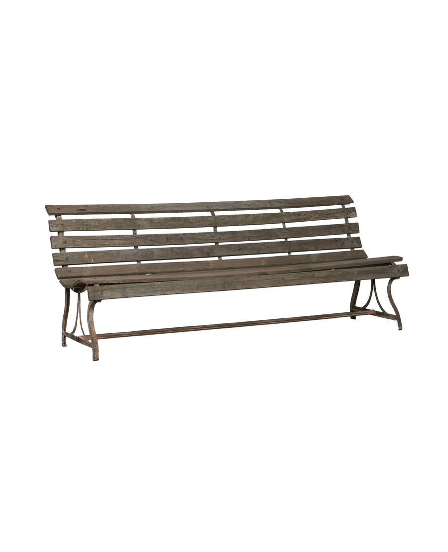 Vintage Acacia Sitting Bench from India made of Acacia Wood