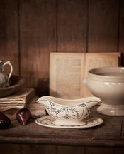 Royal Boch Gravy Boat - Blue Floral