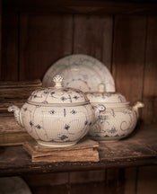 Royal Boch Soup Server - Blue Floral