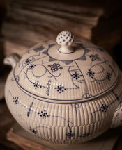 Royal Boch Soup Server - Blue Floral