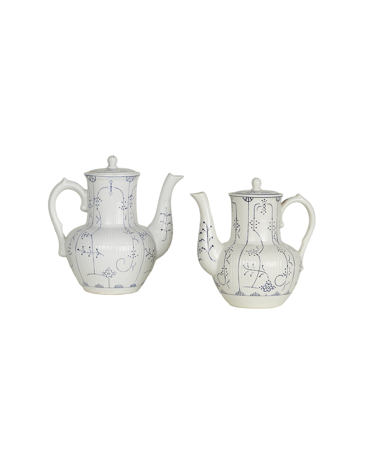 Royal Boch Tea Pot - Blue Floral