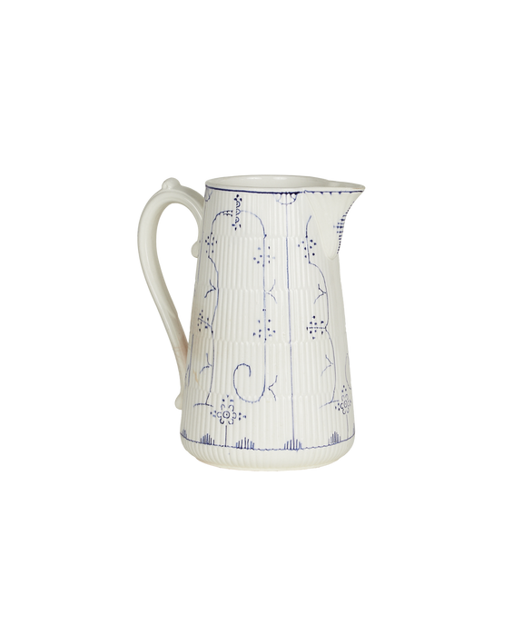 Royal Boch Pitcher - Blue Floral