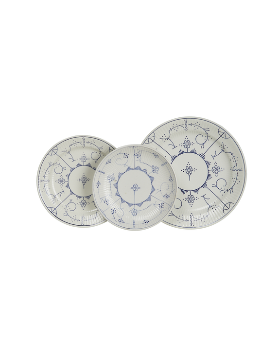 Royal Boch Plate - Blue Floral