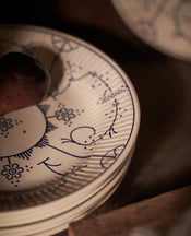 Royal Boch Plate - Blue Floral