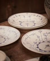 Royal Boch Dinner Bowl - Blue Floral