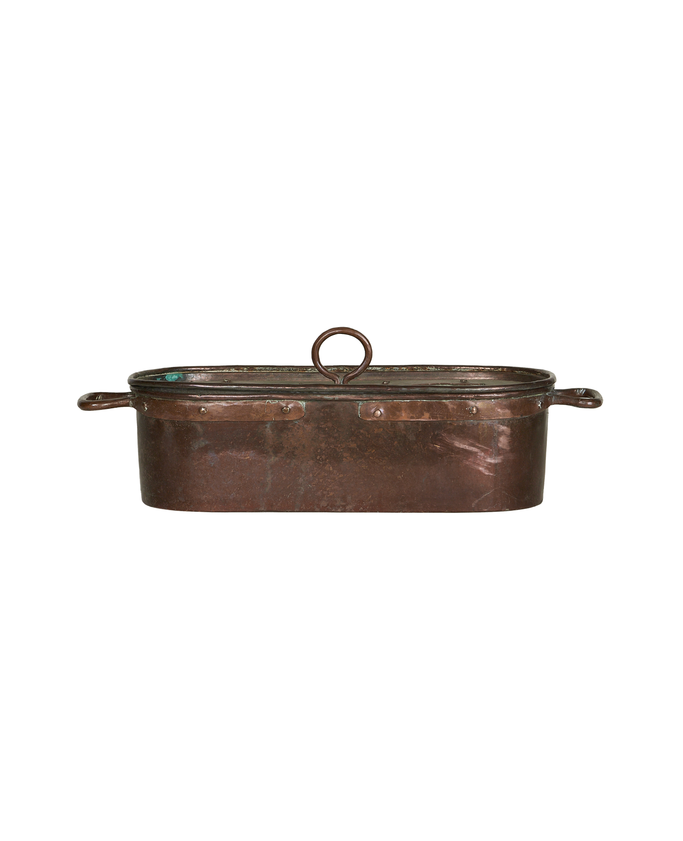 Vintage Copper Poacher from France made of Metal
