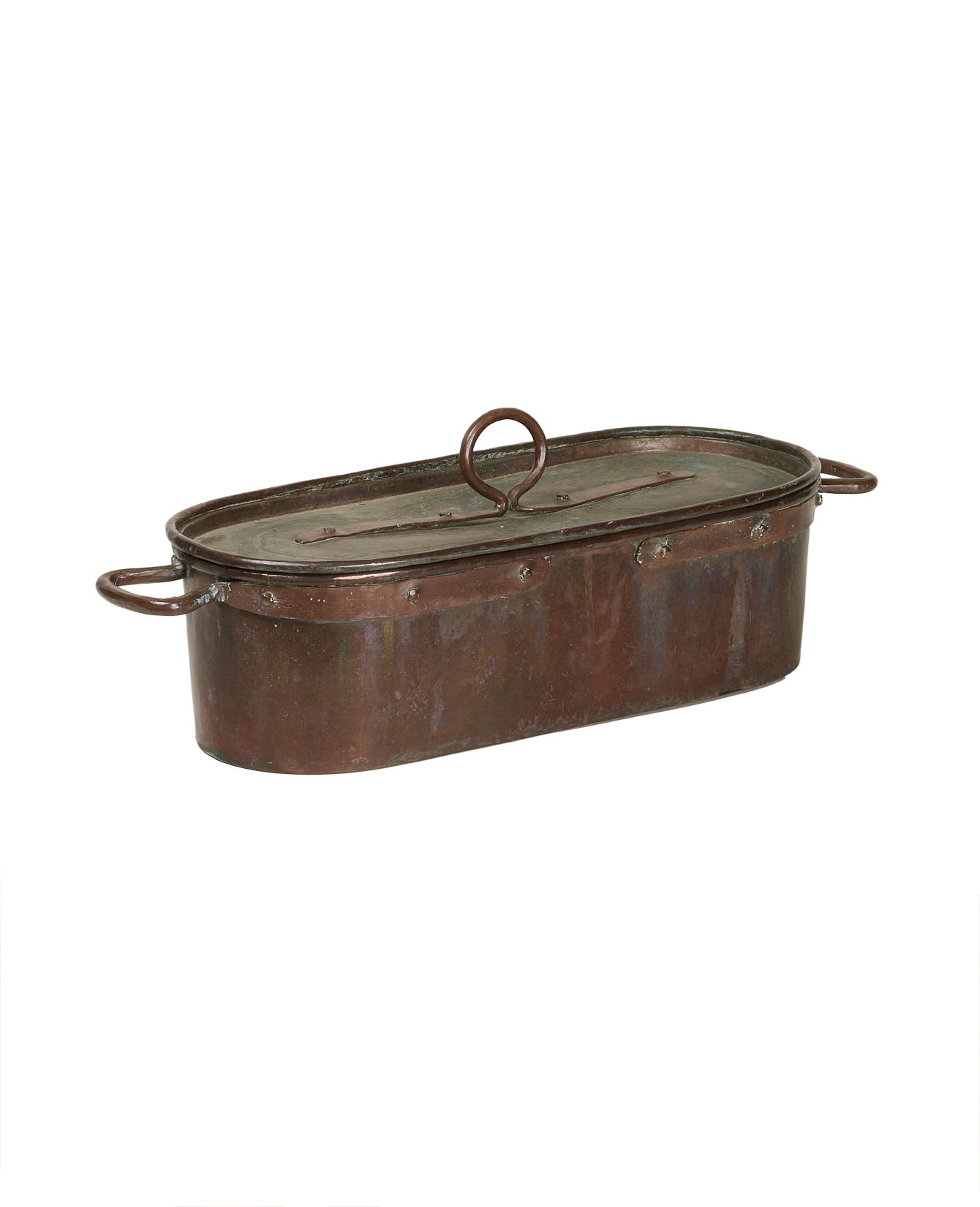 Vintage Copper Poacher from France made of Metal