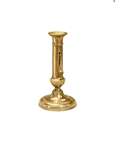 Vintage Brass Candle Stick from France made of Metal