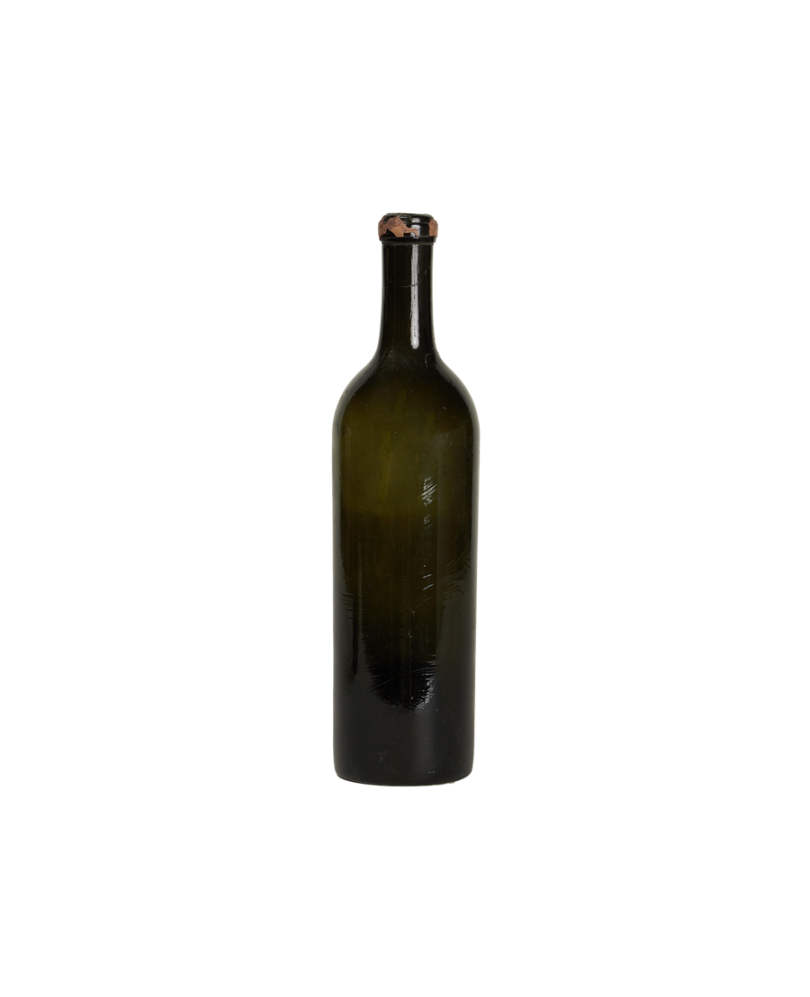 Vintage Burgundy Wine Bottle from France made of Glass