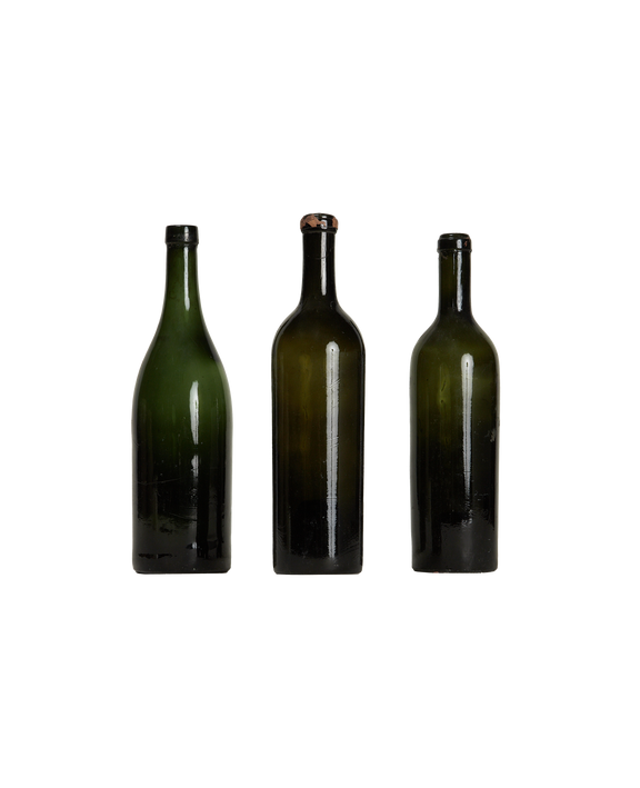 Burgundy Wine Bottle