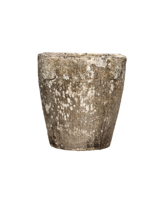 Stone Mortar Planter