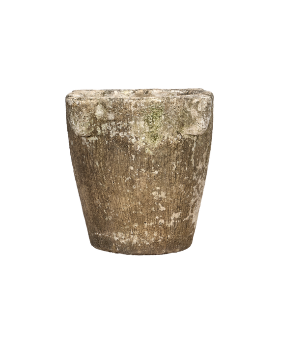 Stone Mortar Planter