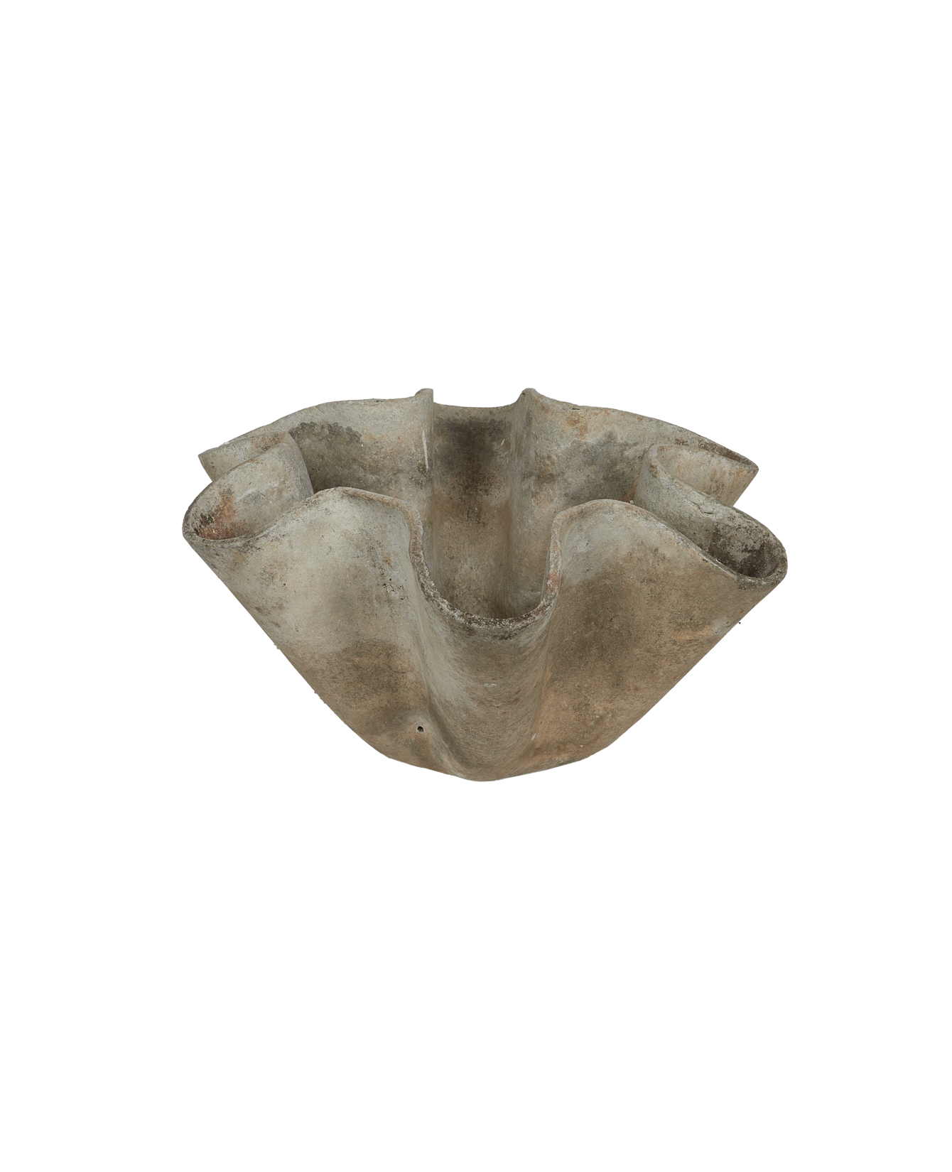 Vintage Willy Guhl Planter - Organic from Switzerland made of Cement