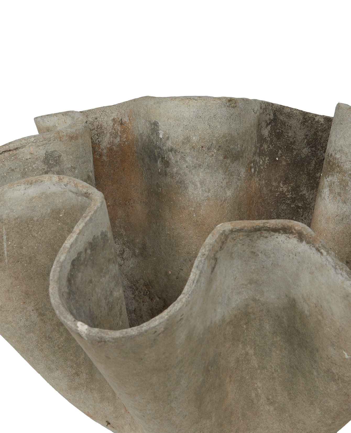 Vintage Willy Guhl Planter - Organic from Switzerland made of Cement