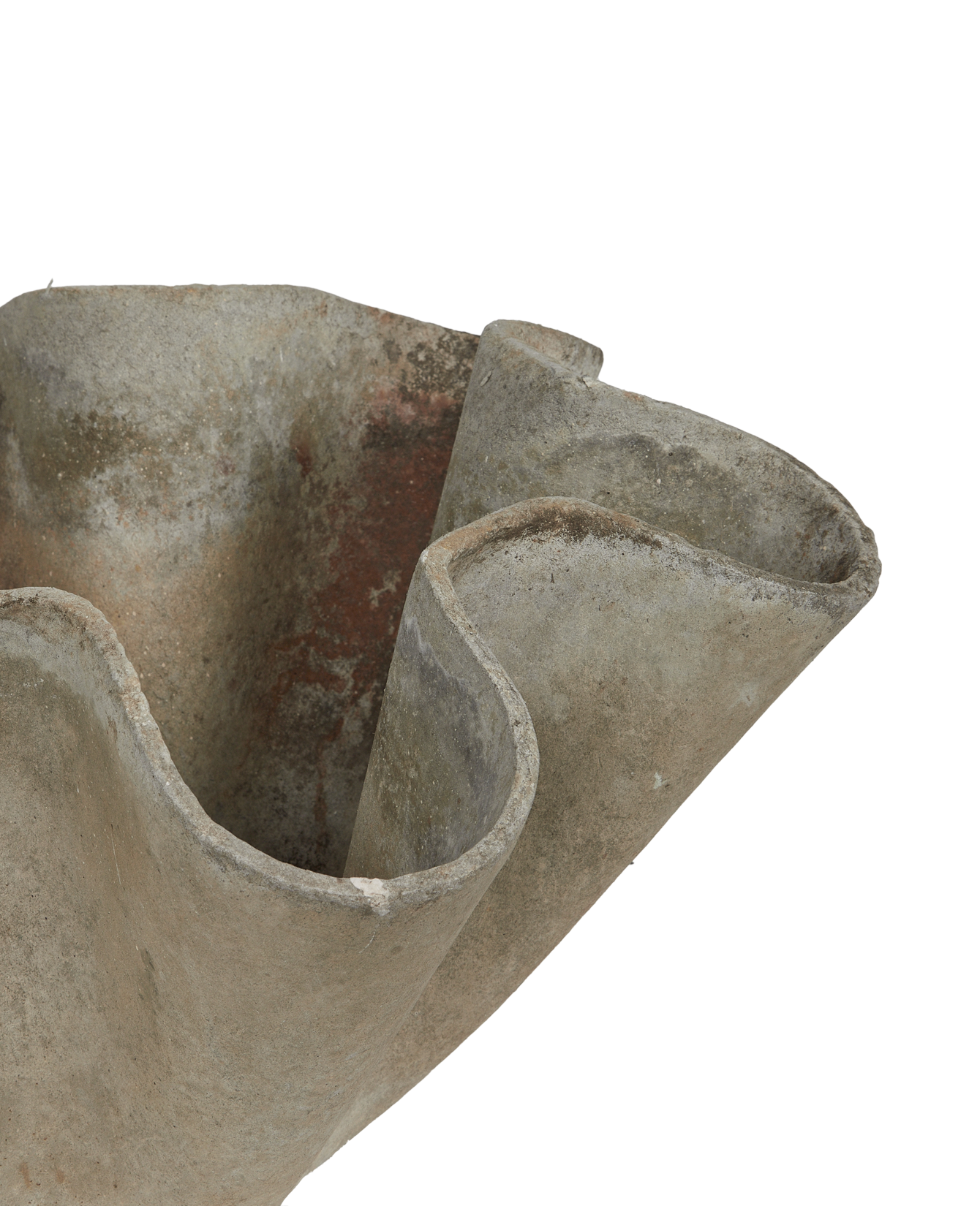 Vintage Willy Guhl Planter - Organic from Switzerland made of Cement