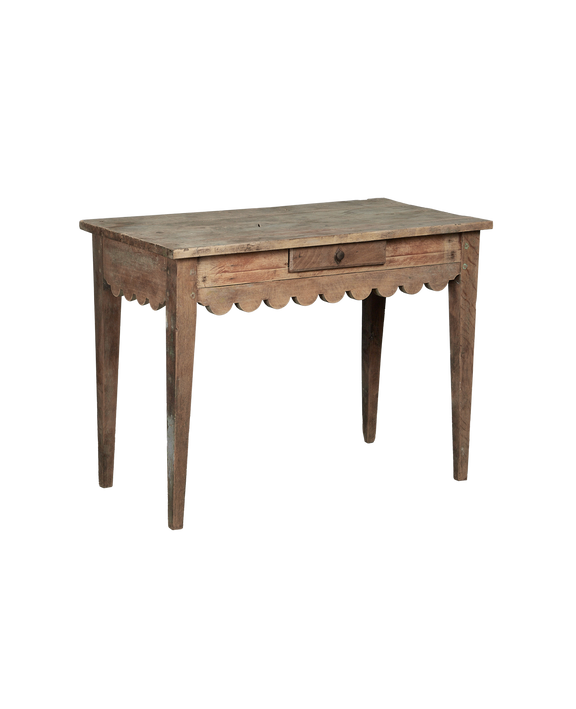 Scalloped Desk