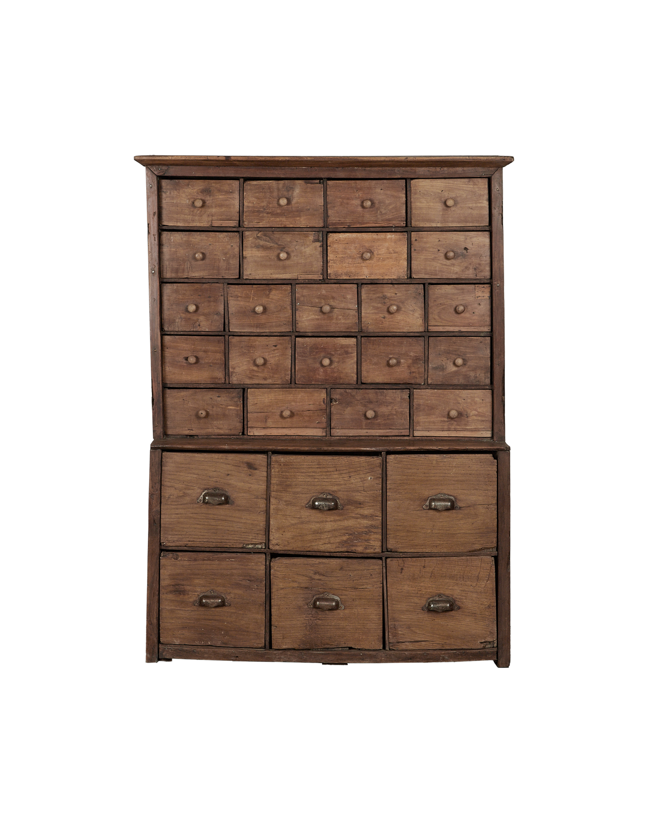 Antique Wood Secretary Cabinet from France made of Wood