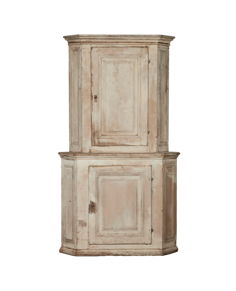 Painted Corner Cabinet