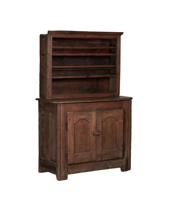 Dish Cabinet - Two Piece