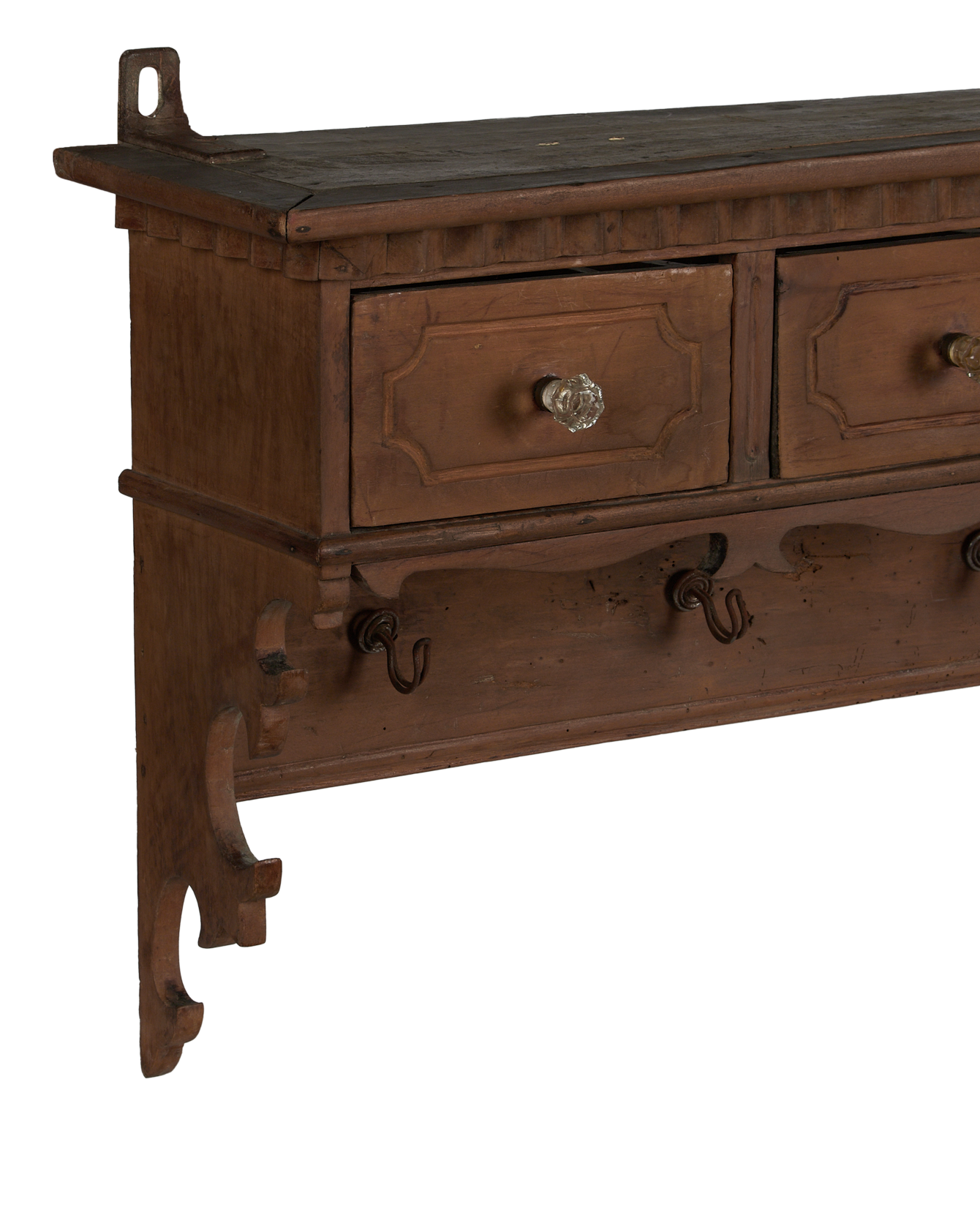 Antique Hanging Shelf from France made of Wood