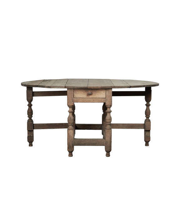 Oak Drop Leaf Table