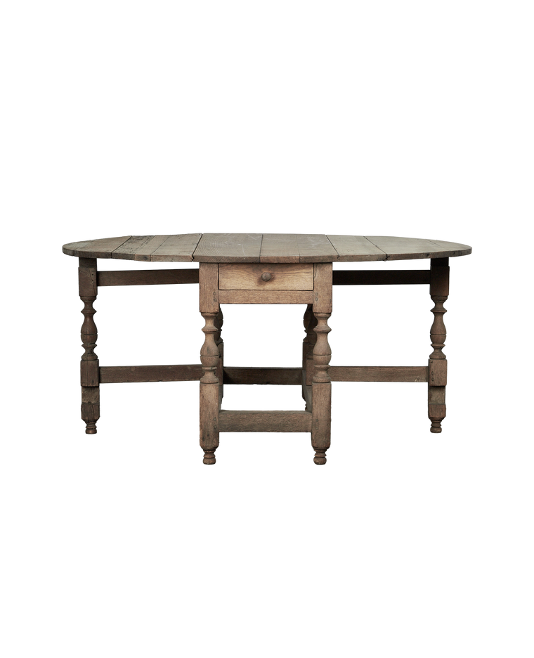 Oak Drop Leaf Table