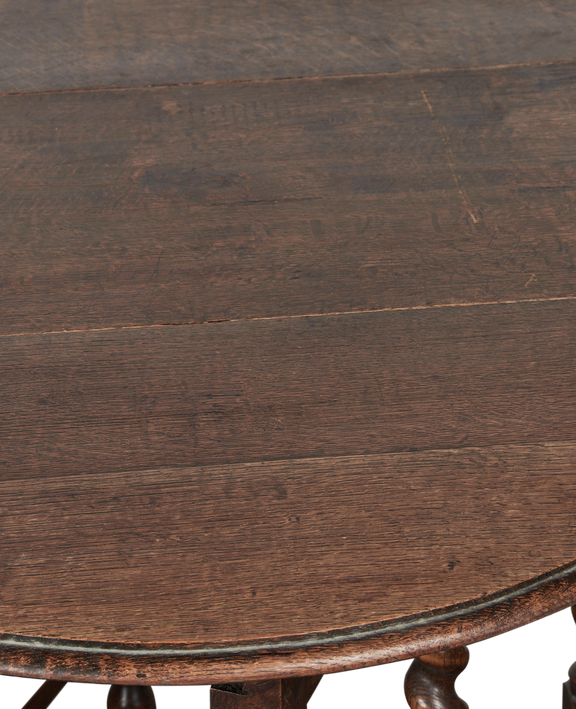 Barley Twist Drop Leaf Table