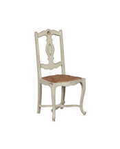Painted Rush Chair - Embossed Shell