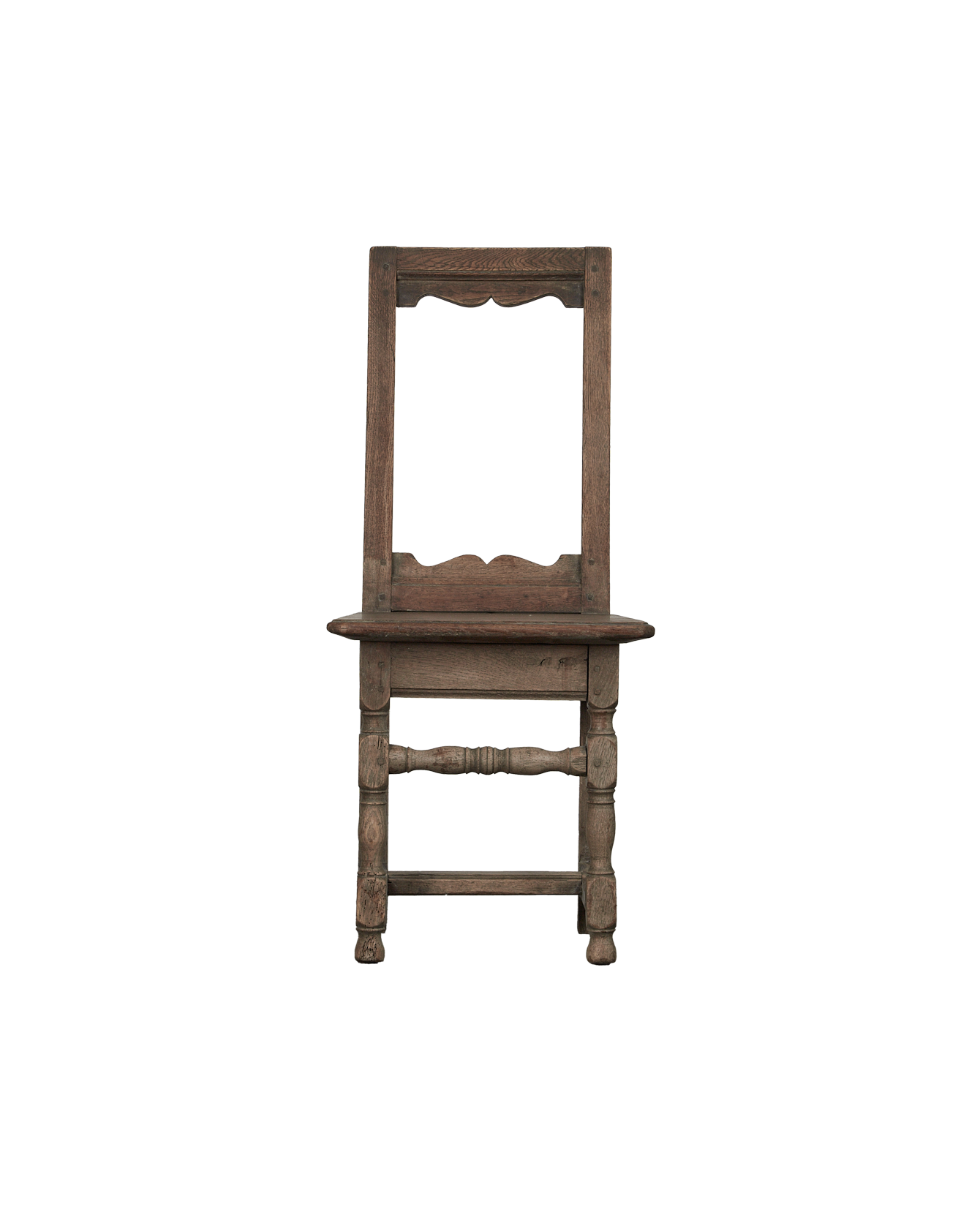 Antique 18th Century Oak Side Chair from Sweden made of Wood