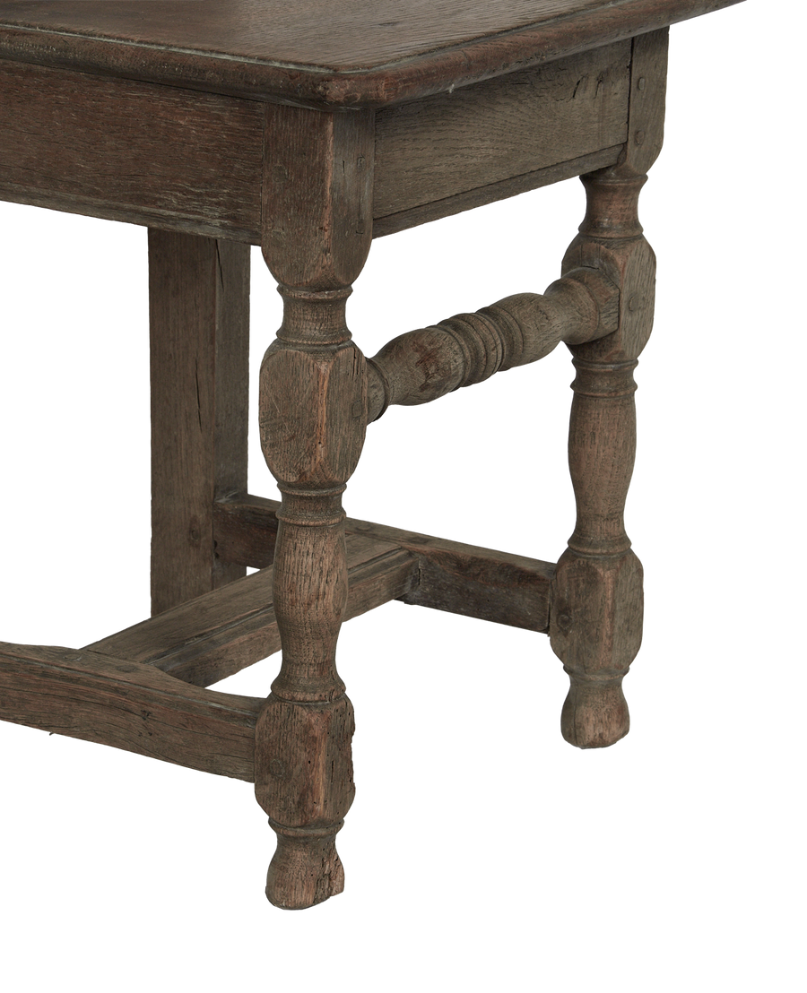 Antique 18th Century Oak Side Chair from Sweden made of Wood