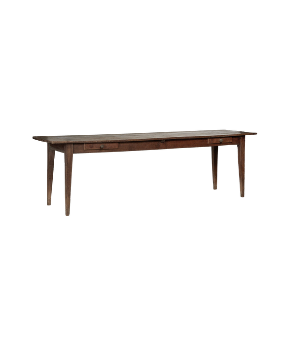 Two Drawer Dining Table